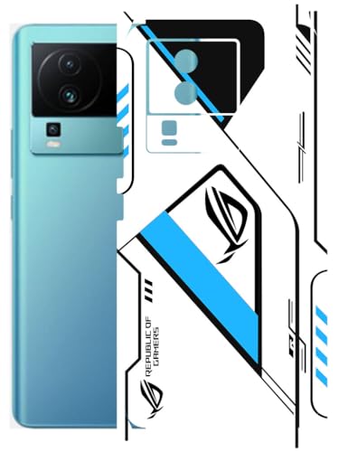 Image of AtOdds - Full Body Back Screen Guard Protector Film - Lamination Wrap Skin Sticker Compatible with IQOO NEO 7 PRO (5G) | Scratchproof Matte Finish (RogBlue)