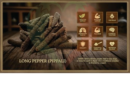 Image of Farm Whole Pipli (Long Pepper) 50g | Pippali | Premium Garam Masala Spice for Cooking & Ayurveda