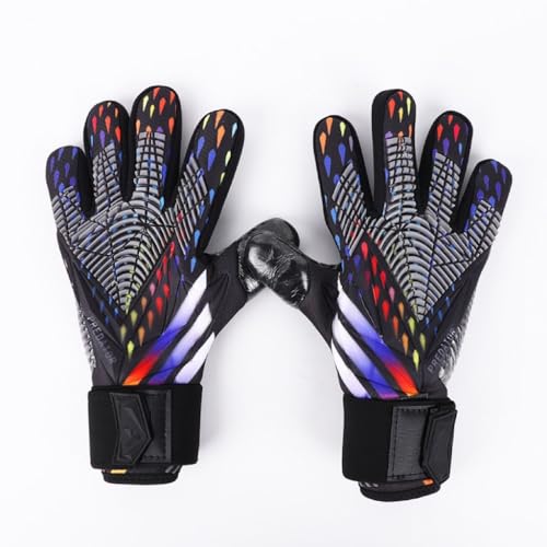 KFGISD, Guantes de Portero de fútbol, ​​Guantes de Entrenamiento de Portero, Agarre Fuerte, Antideslizantes y Transpirables for Adultos y niños.,Guantes de Portero(Colour,6)