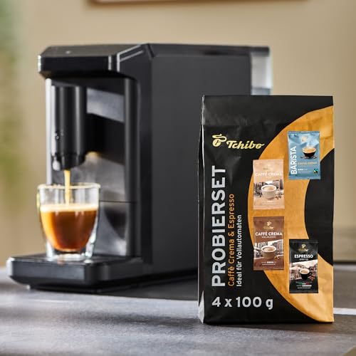 Tchibo Esperto mini Kaffeevollautomat Schwarz