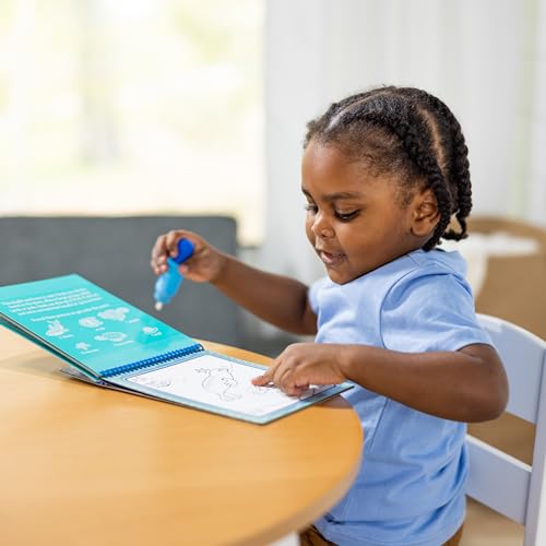 Image of Melissa & Doug On The Go Water Wow! Mess Free Coloring Book,Reusable Water-Reveal Activity Pad,Under The Sea,Travel Toys,Party Favors,for Toddlers & Kids Ages 3+ - FSC Certified,(Pack of 2)