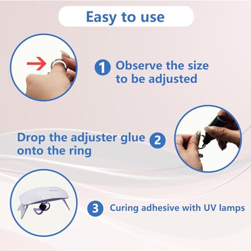 ring sizers for loose rings ring adjuster ring guards for women loose rings invisible glue ring spacer fit any rings