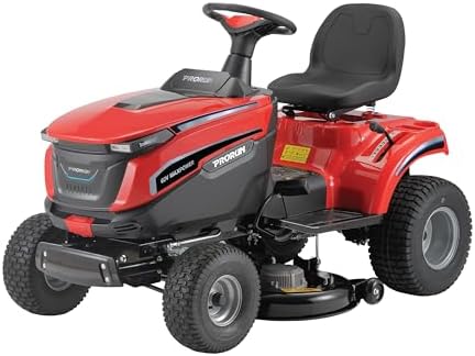 best residential riding lawn mower that will change your mowing game 5 PRORUN PLT60V42-60V 42IN Riding Lawn Mower