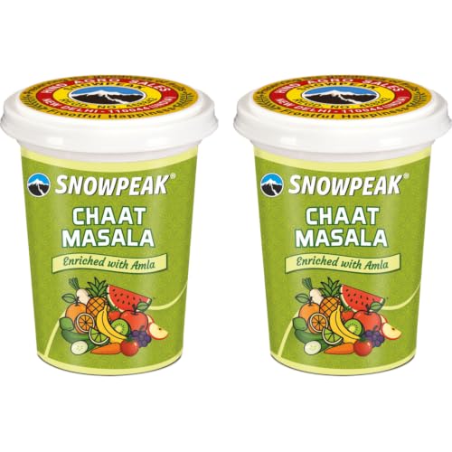 Image of Snowpeak Chaat Masala Enriched With Amla (100g Each (Pack of 2))
