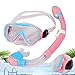Imagen de Hrtyvhin Juego de 3 equipos de esnórquel para adolescentes
