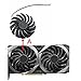 Rakstore PLD10010S12HH 95mm Graphics Card Cooling Fan Replacement for MSI RTX 3070 RTX 3060Ti Ventus 2X Quiet Cooler Fan (A)