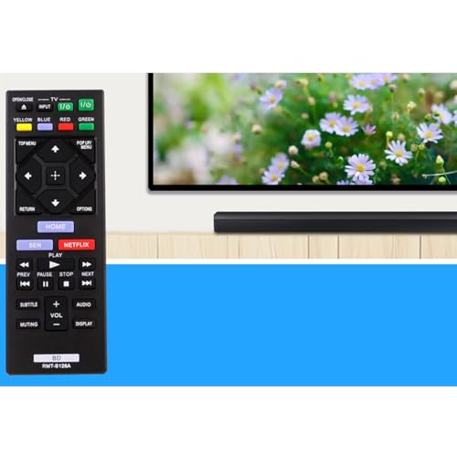 Image of New RMT-B126A Replacement Remote Control fit for Sony Blu-Ray BD Player BDP-BX120 BDP-BX320 BDP-BX520 BDP-BX620 BDP-S1200 BDP-S2200 BDP-S3200 BDP-S5200 BDP-S5200 /D BDP-S6200 BDP-S2100