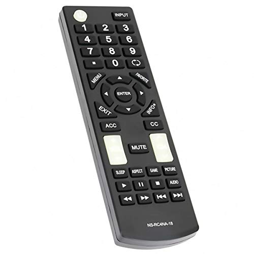 NS-32D220NA18 Remote for Insignia TV NS-32D220NA18 NS-24D310NA17 NS-24D310MX17 NS-22D420NA18