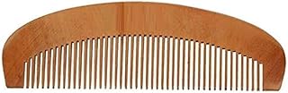 مشط شعر خشبي طبيعي بأسنان عريضة لفك التشابك بلطف، يحافظ على نعومة الخصلات مع تدليك لطيف لفروة الرأس