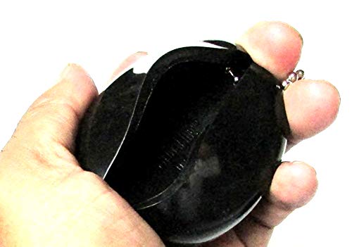 3 Oval Squeeze Purses - Made in USA (3 Black)2
