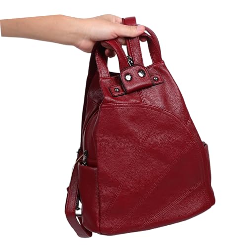 Sac de voyage polyvalent Kisangel en similicuir idéal pour travail et weekend - 4
