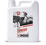 Ipone 800069 Aceite Motor M4 4 Tiempos minérale 20 W50