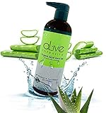 Alive Intensity Organic Aloe Vera Gel With Aloe & Lavender Pure Aloe Vera Gel for Skin and Hair