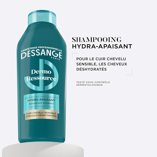 Shampoing DESSANGE anti-irritation pour cuir chevelu sensible et sec