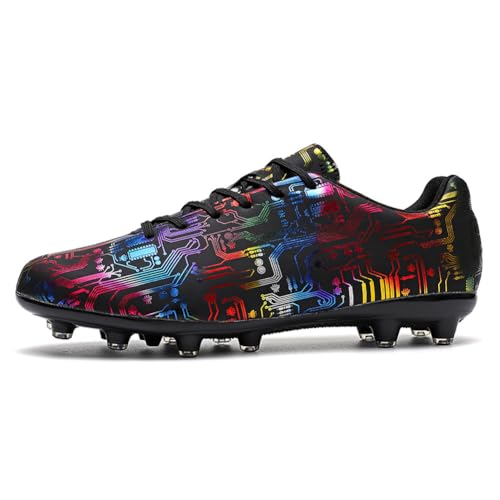 Image of Women's Men's Soccer Cleats Training Shoes | Women's men's AG Sports Soccer Cleats ,Training Shoes, Non-Slip football shoes,long studs soccer shoes