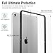 immagine 1Dadanism Custodia Compatibile con iPad Air 4 (4a Generazione) iPad 10.9 Pollici 2020, Cover Protettiva Leggera Sottile Trasparente Case in TPU Morbida e PC Durevole, Nero