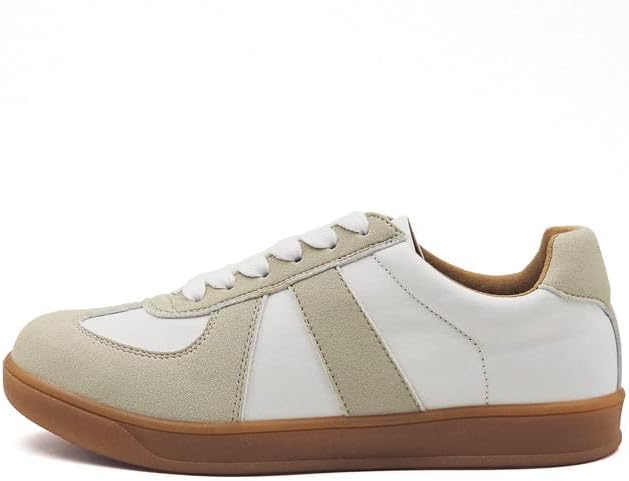 Women's Lace Up Trendy Sneaker Classic Fashion Low Top Walking Shoes - Picture 42 of 109