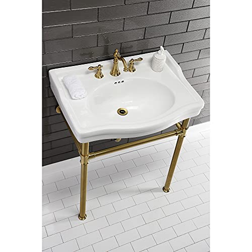 Kingston Brass Vpb33087 Imperial Console Sink Legs, Brushed Brass, 25.19 X 16.94 X 30.5 #TOP6