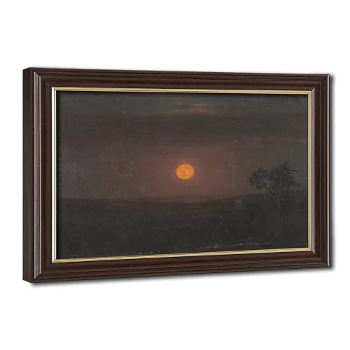 Frederic Edwin Church Moonlight 1865 Toile tendue décoration premium