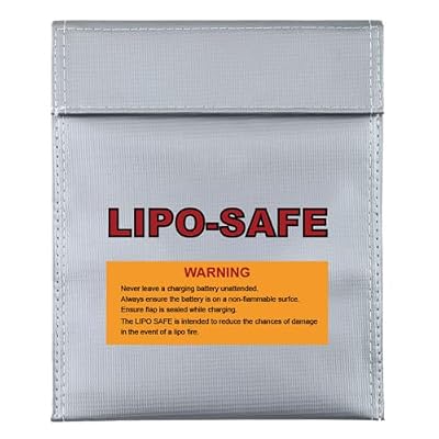 CNHL Lipo Safe Bag Fireproof Explosionproof Safe Bag for Charging and Storage(12.99X9.84IN)