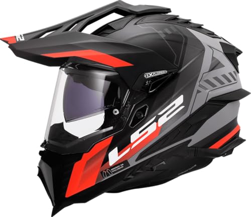 Casque moto cross LS2 Explorer Hexa XS idéal pour rouler sur pistes de terre sèches