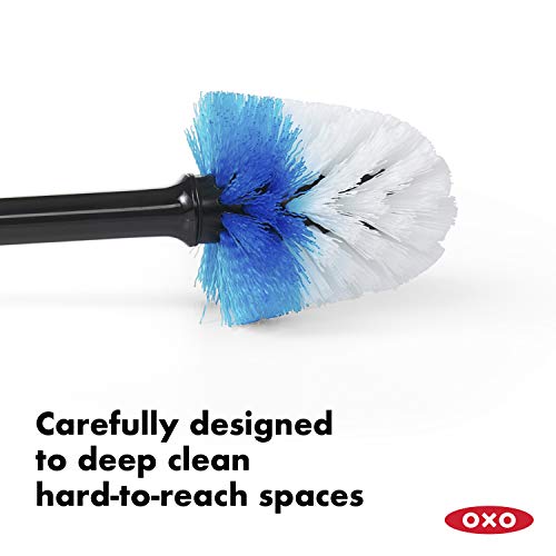 Image of OXO Good Grips Set Toilet Brush & Plunger Combo, White & Good Grips Toilet Brush Replacement Head