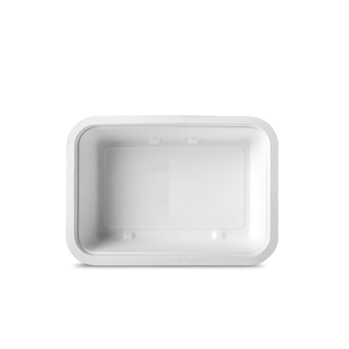 Bandeja compostable de 2/3 raciones – de pulpa de celulosa – para llevar y catering – Horno y microondas – Biodegradable 400 unidades