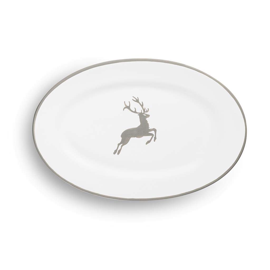 Gmundner Keramik Cerf Gris, Soucoupe Cup ( 15cm