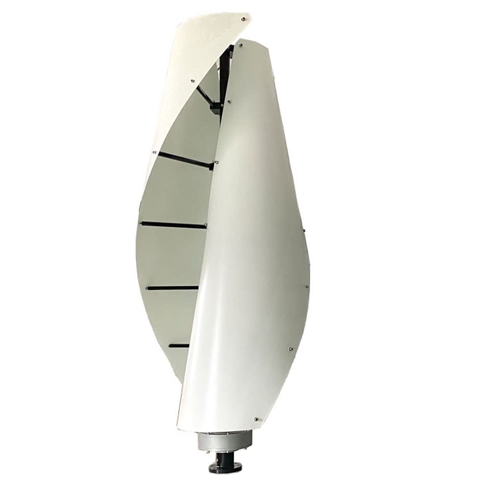Helix 2000 W, impianto di energia eolica verticale per assi di flessione magnetiche, 24 V, 48 V, 96 V, 220 V, energia eolica, a spirale, da giardino, per esterni