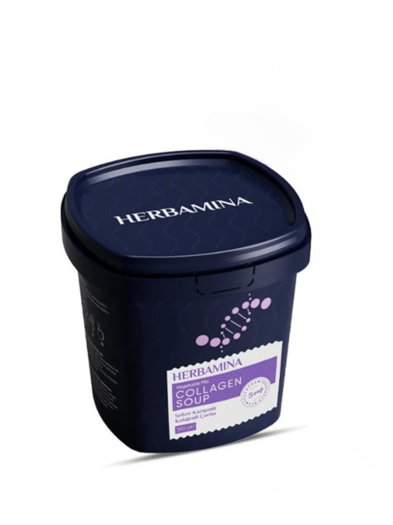 Herbamina Sebze Karışımlı Kolajenli Çorba 300 Gr – Hazır Toz Çorba Karışımı – Kolajen İçeren Pratik Sebze Çorbası