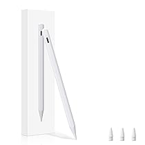 ANYQOO Penna Stilo per iPad 2018-2025, Autonomia 15 Ore, Ricarica Rapida USB-C, Anti-Tocco, Compatibile con iPad 11,10,9,8,7,6, Air 3,4,5,M2,M3, Pro M4,M2,M1 (11, 12.9, 13″), Mini 5,6, A17Pro