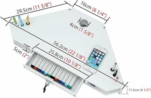 Support d'angle universel pour PC portable afin de libérer l'espace du bureau - 5