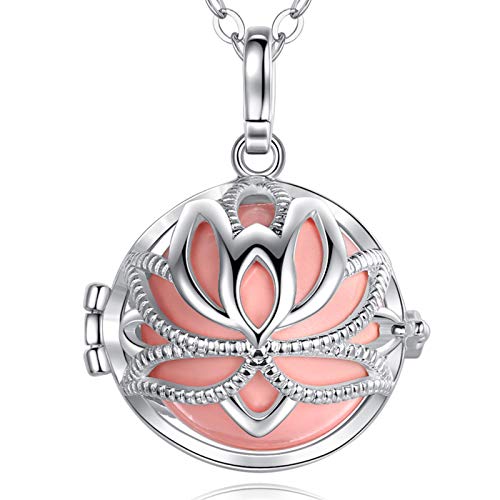 Pendentif lotus bola de grossesse le cadeau idéal pour future maman