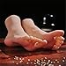 AFYH Silicone Pieds Modèle, 1 Paire de Pieds féminins en Silicone TPE, avec Une Texture et Une Vision claires, utilisées pour l'affichage de Chaussures et l'enseignement de la Peinture