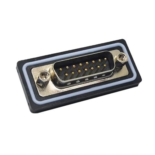 Connecteur RS232 RS485 DB15 mâle D-SUB 15 broches étanche IP68 pour soudure câble