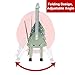 Wire Spool Rack,Foldable Portable Spool Storage Rack,Heavy Duty Reel Display Stand,Conduit Display Storage for Electrical Industry Retail Use,Space Saving(32x70x30cm)