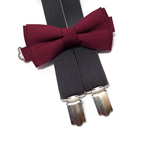ring bearer outfit burgundy