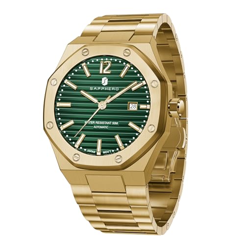 SAPPHERO Automatic Watches for Men Luxury Men's Watches Mechanical Date