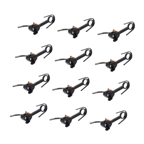 Garende 12 Train Coupler Set, HO Scale Accessories for Model Trains, Black
