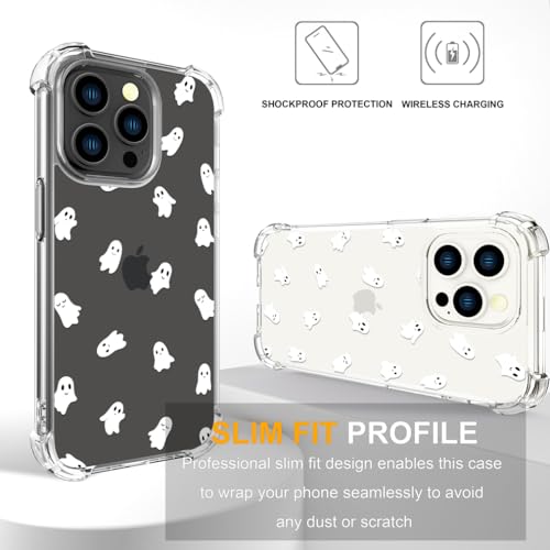 Coque iPhone 15 Pro Max motif fantômes pour look Halloween - 5