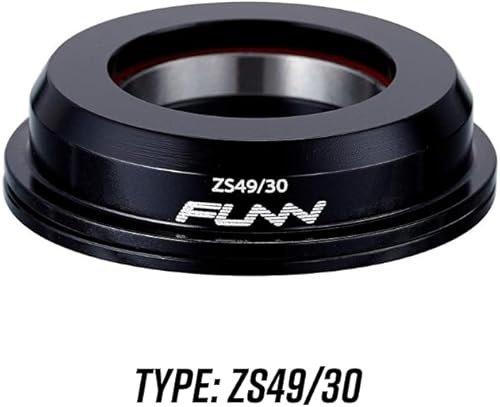 Miniatura 2 de Funn Descend - Auriculares inferiores, rodamientos de contacto angular, auriculares de aleación para bicicleta de montaña, bicicleta BMX, bicicleta