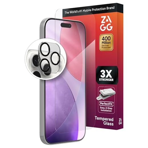 ZAGG Glass+ Protection for iPhone 17 Pro
