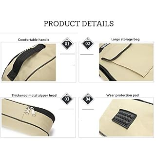 YPEZ Sac De Concert De Guitare Acoustique en Tissu Oxford De 40/41 Pouces, Sac à Dos étanche Double Bretelles… – Image 4