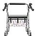 Hzeswody Lavender Large Size Rollator Basket, Walker Tray for Folding Walker, Walker Basket for Folding Walker, Walker Underseat Replacement Basket