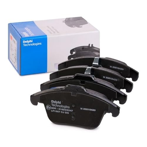 Delphi Kit Pastiglie Freni Anteriore Non Predisposto Per Visualizzazione Avviso Usura Senza Accessori LP1967 - 2