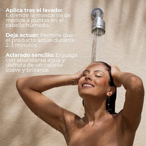 Babaria - Mascarilla Capilar Anti Oxidante, Blanco, Cedro, 400 Mililitros - imagen 6