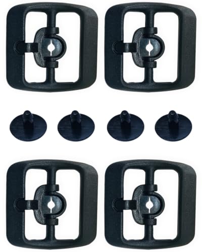 Image of Lopau Replacement Buckle for Arizona Essentials Slide-On Sandal, Double Strap Clasp Repair for EVA Open-Back Clog Men and Women