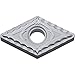 Kyocera DNMG 432XQ TN610 Grade Uncoated Cermet, 0 Degree, Diamond, Negative Rake Angle, Neutral Turning Insert for Continuous and Medium in (P) Carbon/Alloy Steel (10 Pieces)
