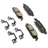 ACDelco Gold 17D1707CHF1 (19428015) Ceramic Rear Disc Brake Pad Kit