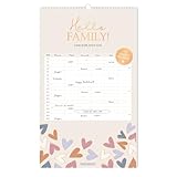 Familienplaner 2026 Hello Family!: Familienplaner